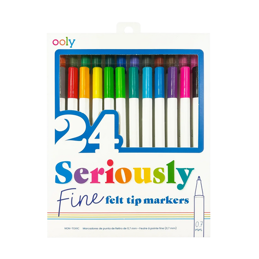 Fine Felt Tip Markers Set of 24