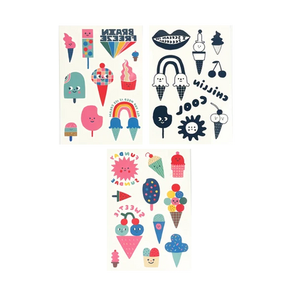 Tattoo Ice Cream Party
