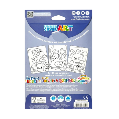 Hidden Pattern Coloring Activity Garden Pals