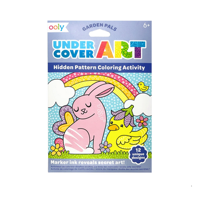 Hidden Pattern Coloring Activity Garden Pals