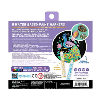 Paint Markers Metallic 8