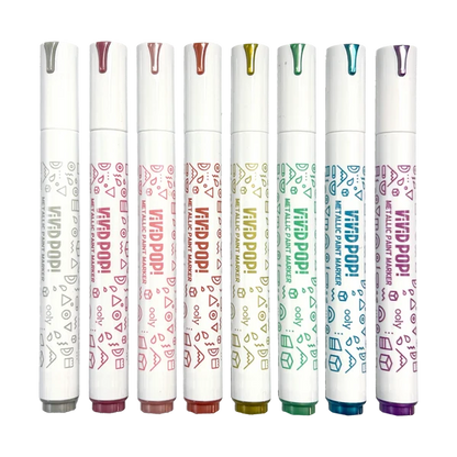 Paint Markers Metallic 8