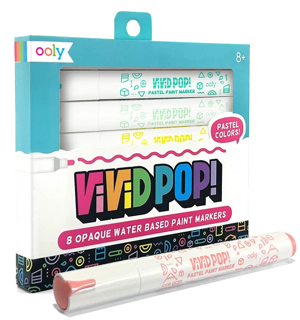 Paint Markers Pastel 8pc