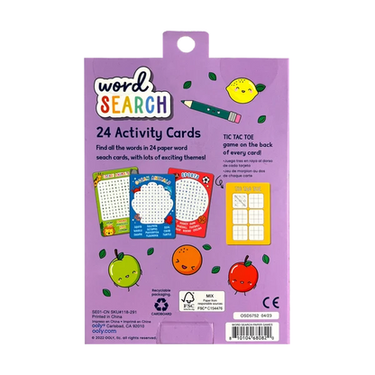 Word Search Activity Card