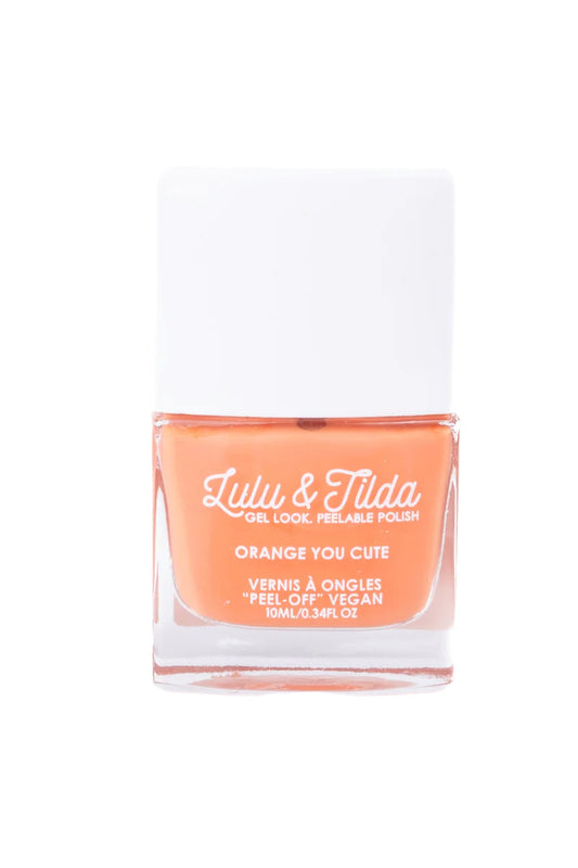 Peelable Nail Polish Orange You Cute