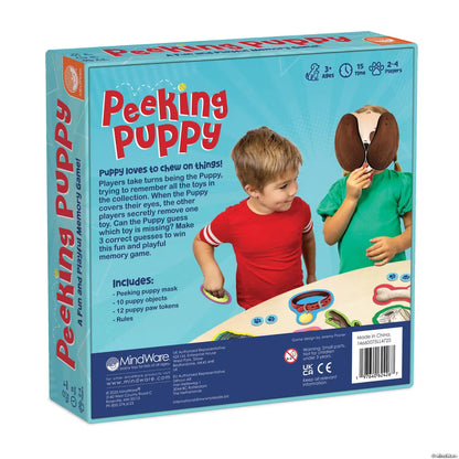 Peeking Puppy Memory Game