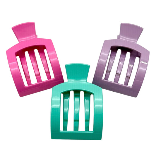 Bright Flat Hair Claw