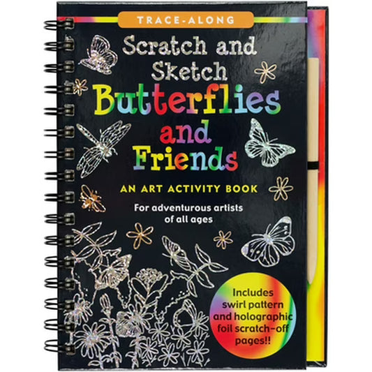 Scratch and Sketch Butterflies N Friend