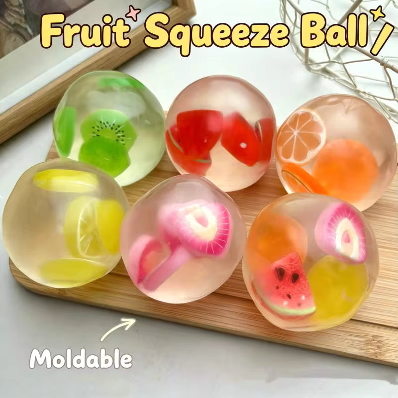 Squishy Coconut Oil Fruit Ball