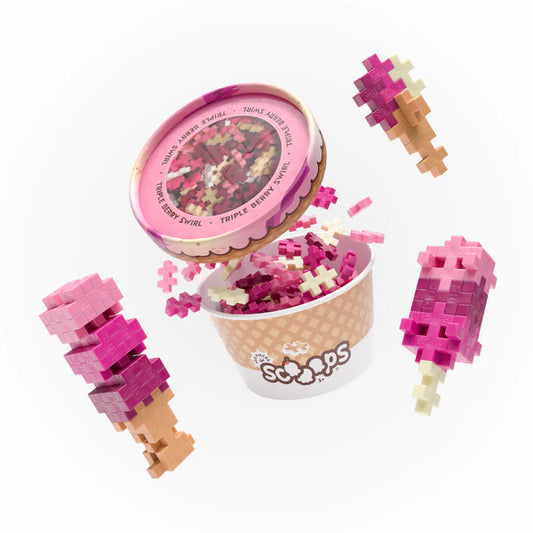 Plus Plus Scoops Triple Berry Swirl
