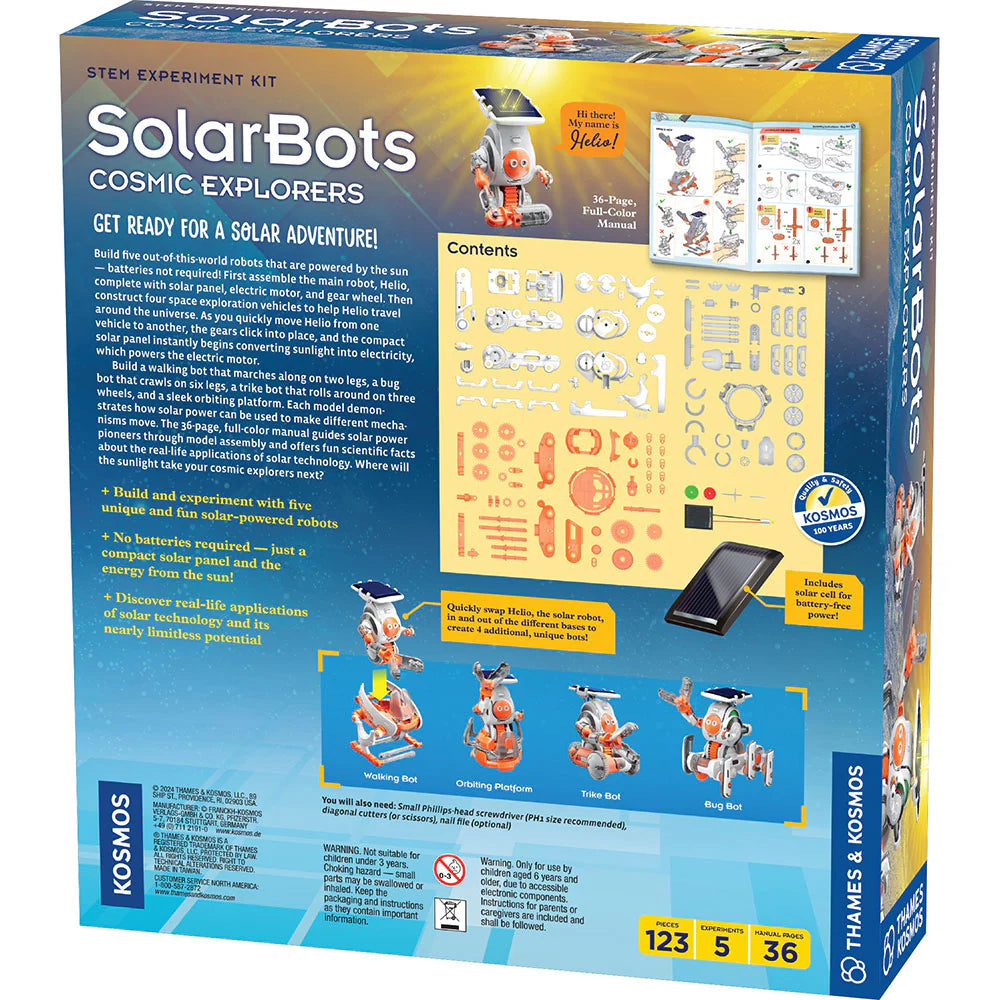 Solarbots Cosmic Explorer