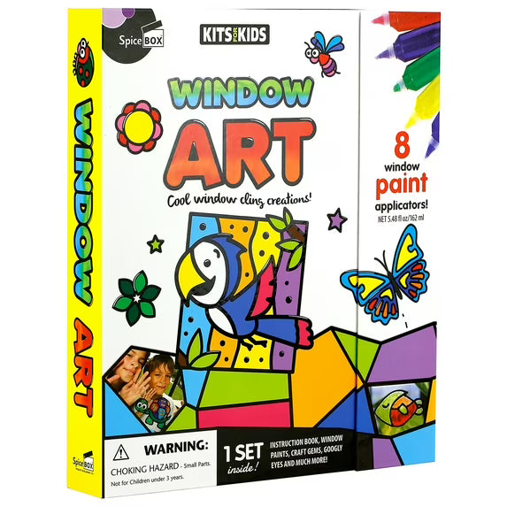Kids Window Art