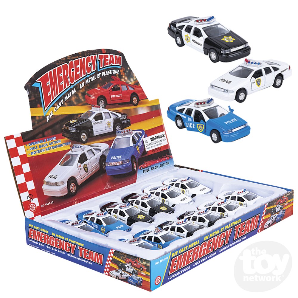 Police Car Pull Back