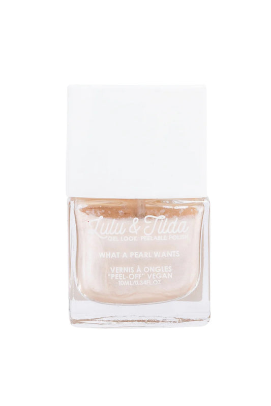 Peelable Nail Polish What a Pearl Wants