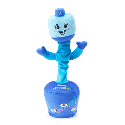Dancing Dreidel - Sings 6 Chanukah Songs & Can Record Your Own 🔋3AA