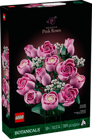 Lego Botanicals Bouquet of Pink Roses