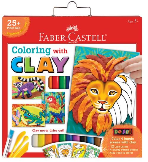 Coloring Clay Lion Etc