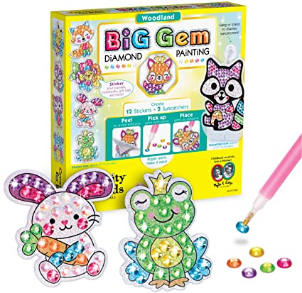 Big Gem Painting Woodland