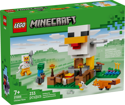 Lego Minecraft Chicken Farm