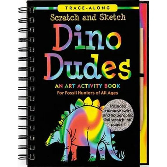 Scratch and Sketch Dino Dudes