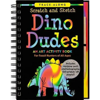 Scratch and Sketch Dino Dudes