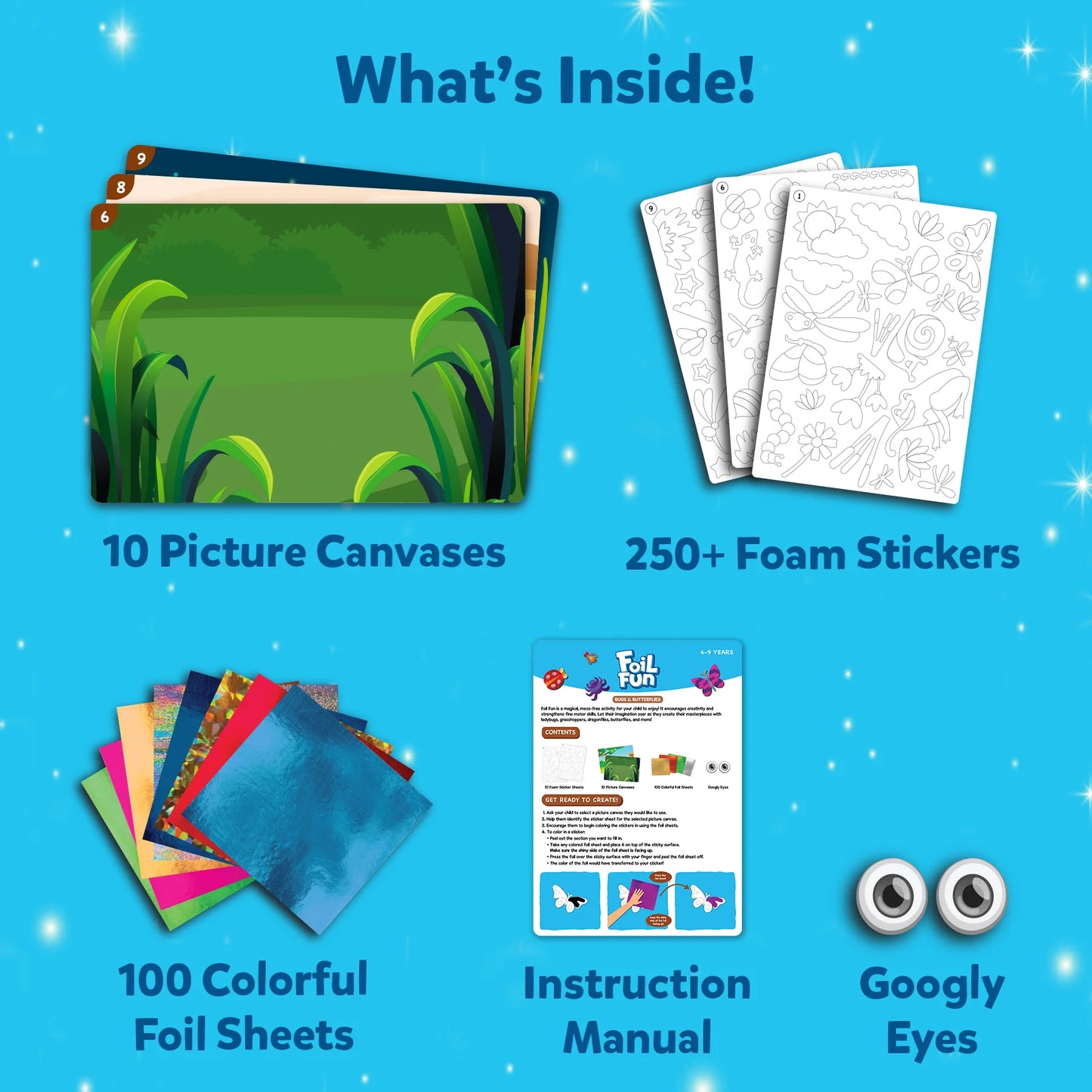 Foil Fun Bugs & Butterflies