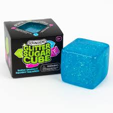 Scrunchems Squish Glitter Sugar Cube