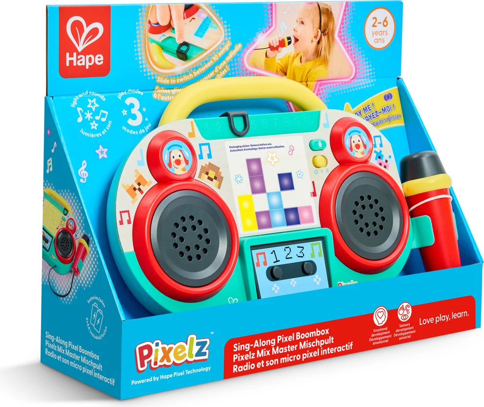 Sing Along Pixel Boombox