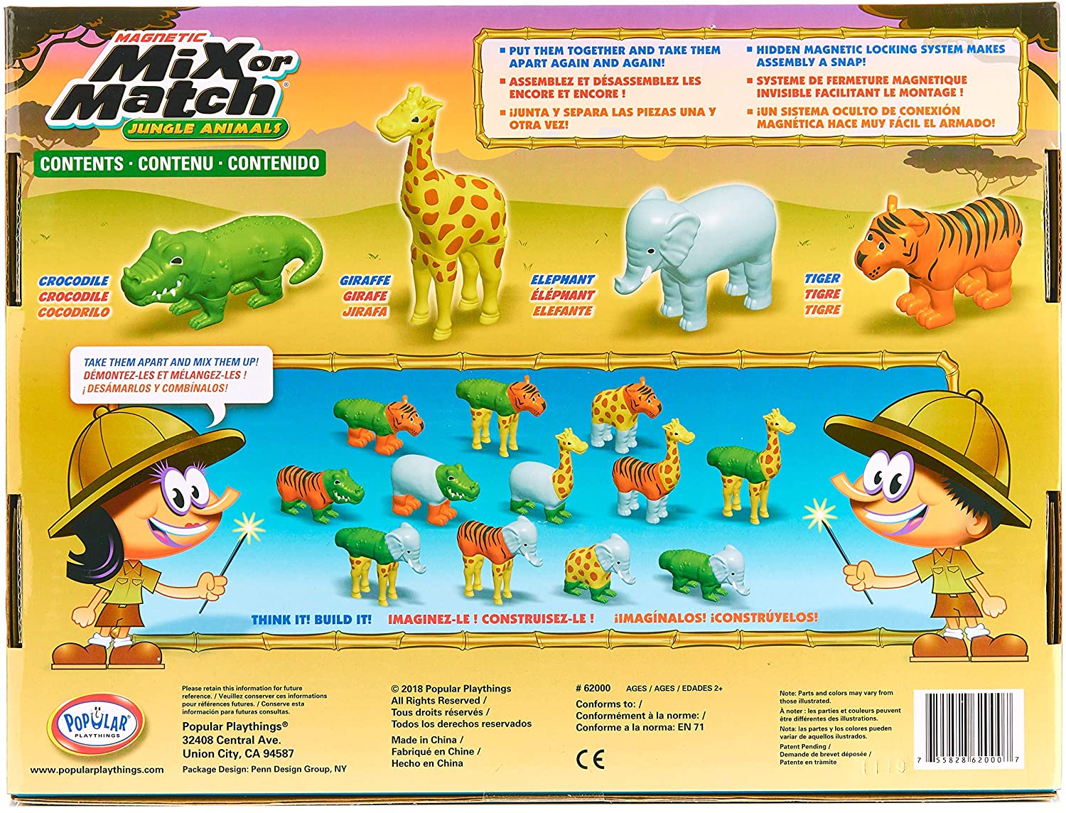 Mix Match Animals Jungle