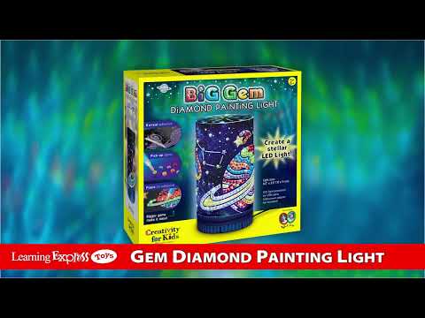 Gem Diamond Paintng Light