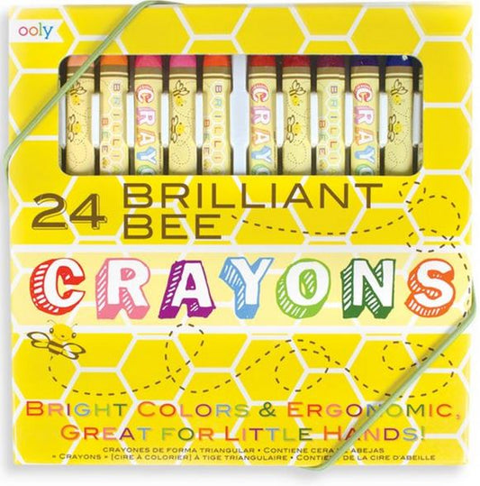 Brilliant Bee Crayons 24