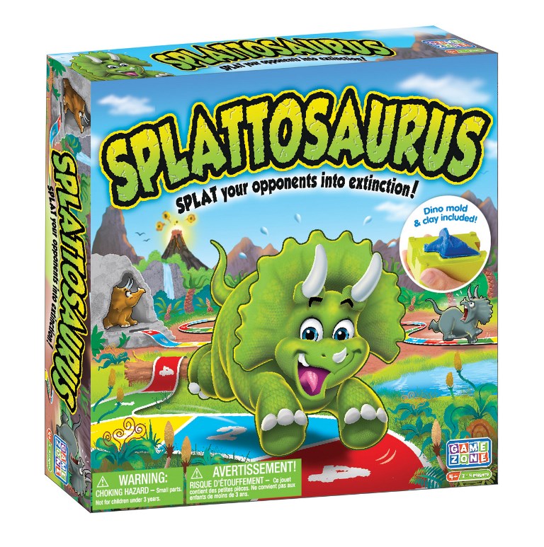 Splattosaurus Board Game