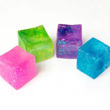 Scrunchems Squish Glitter Sugar Cube