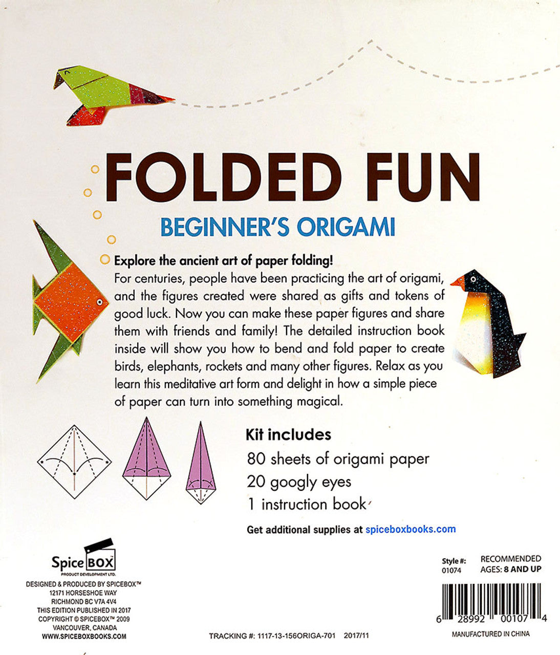 Fun with Folded Origami