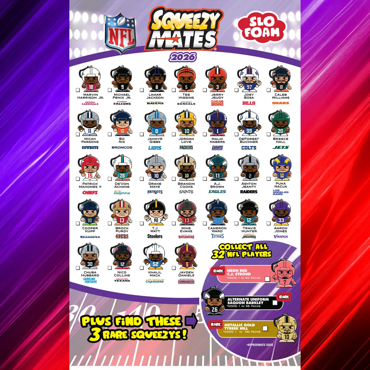Squeezy Mates NFL 2027