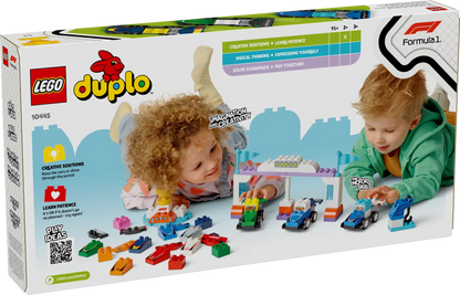 Lego Dupol F1 Team Race Cars & Drivers