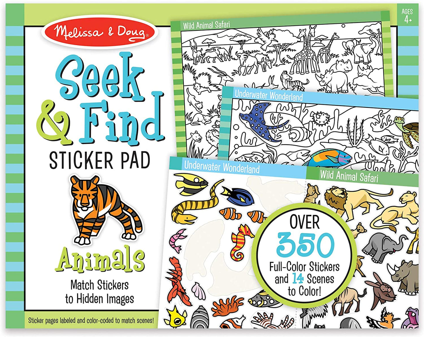 Animals Sticker Pad-1