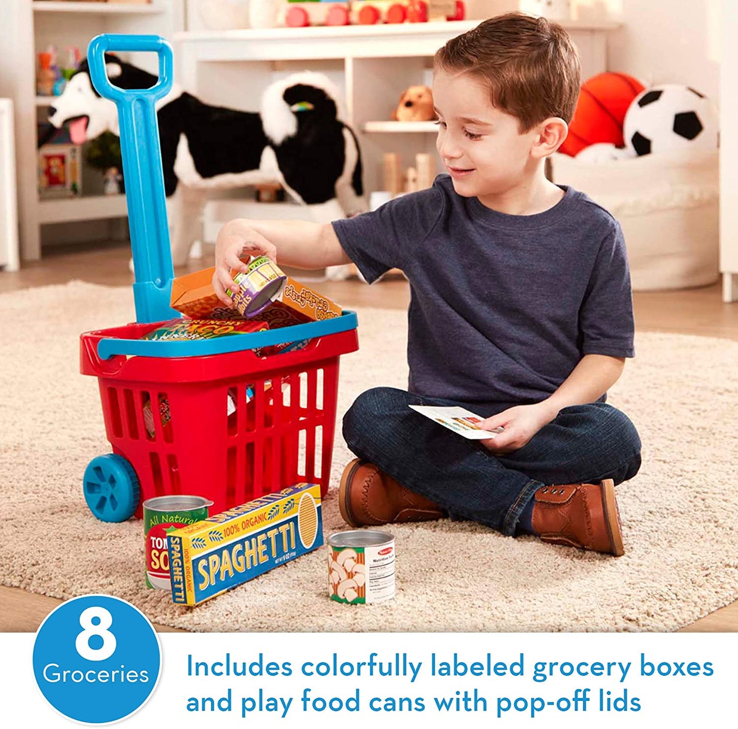 Grocery Basket Play Set