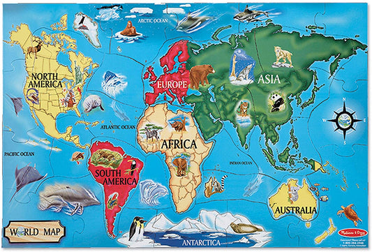 World Map Floor 33 Pc