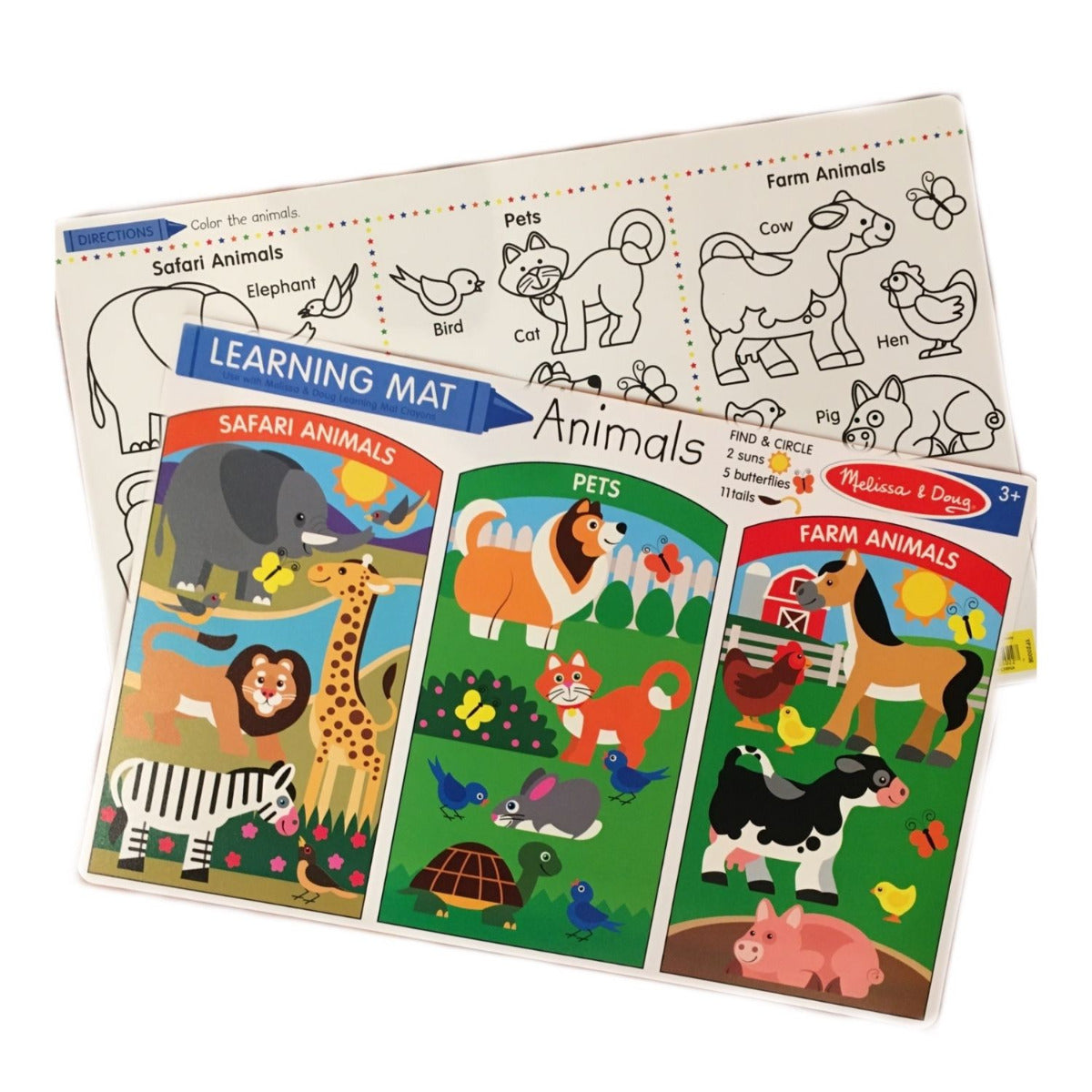 Animals Learning Mat-1