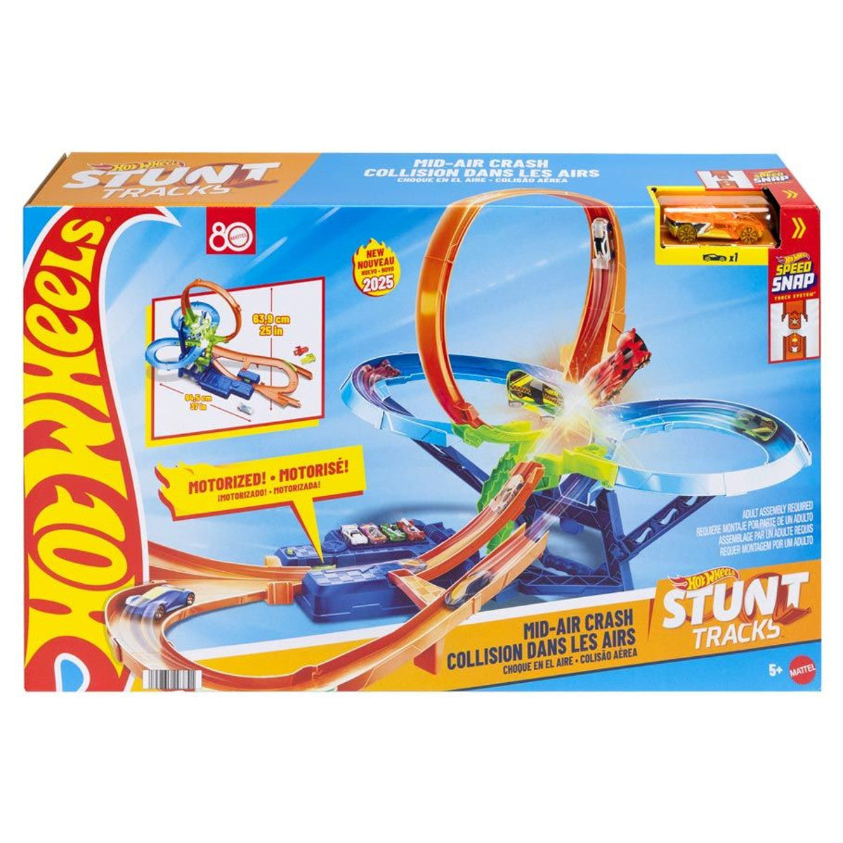 Hot Wheels Action Mid-Air Multi -Crash