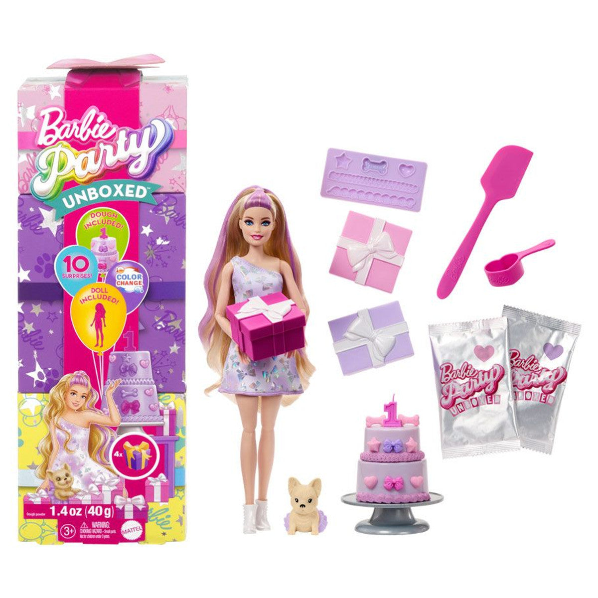Barbie Party Unboxed French Bulldog