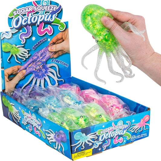 Squishy Sugar Squeeze Jumbo Octopus TMA