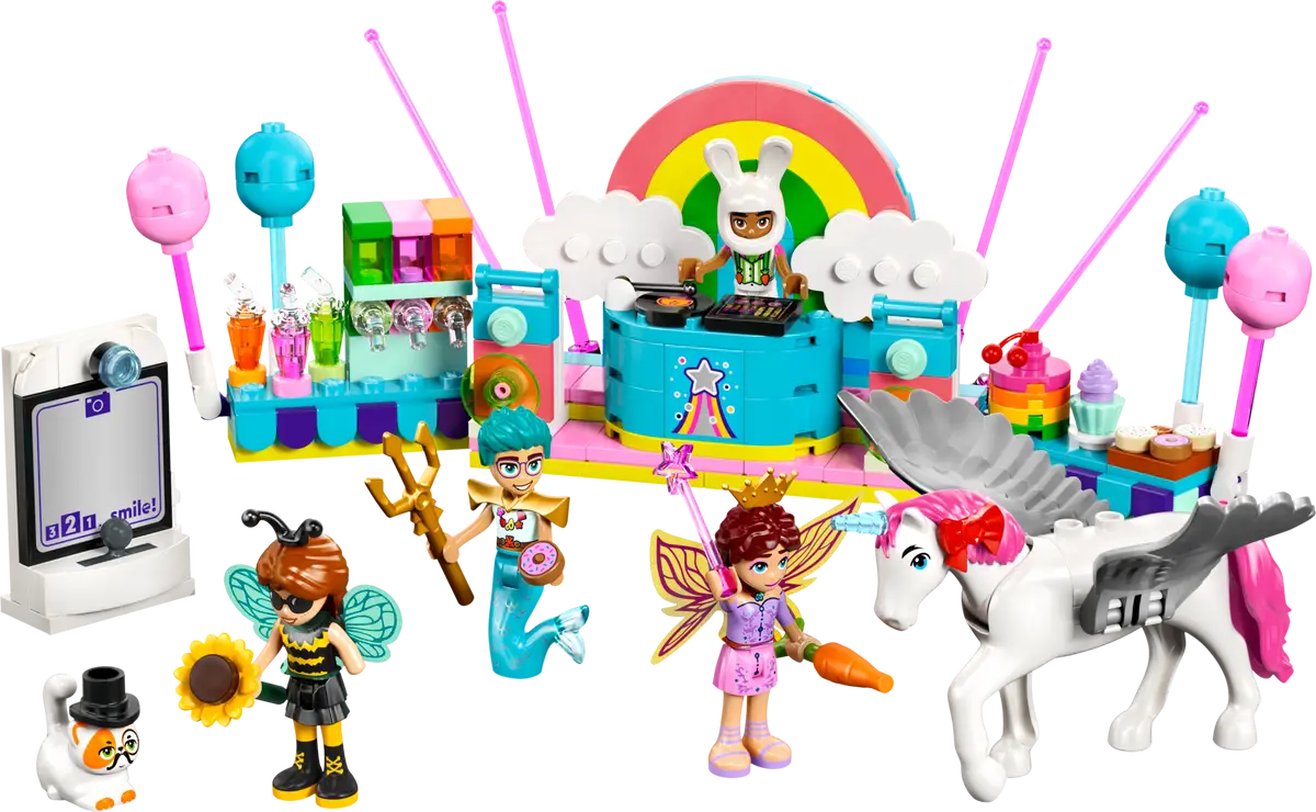 Lego Friends Costume Party with Unicorn & Fairy