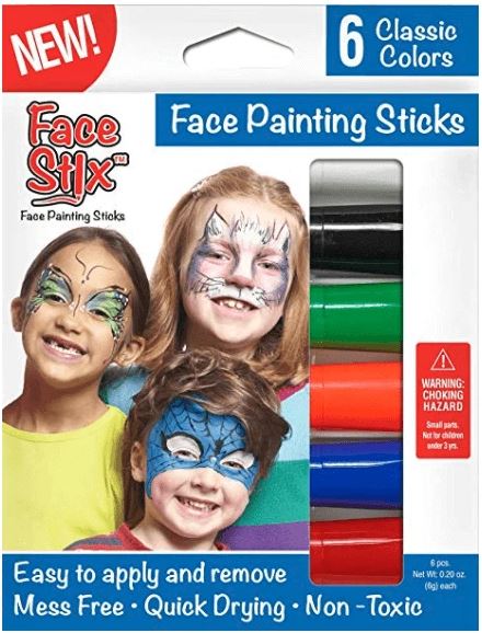 Kwikstix Face Paint 6 Pc