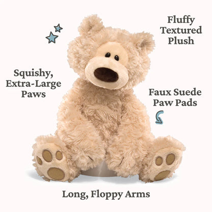 Philbin Beige Bear 12in