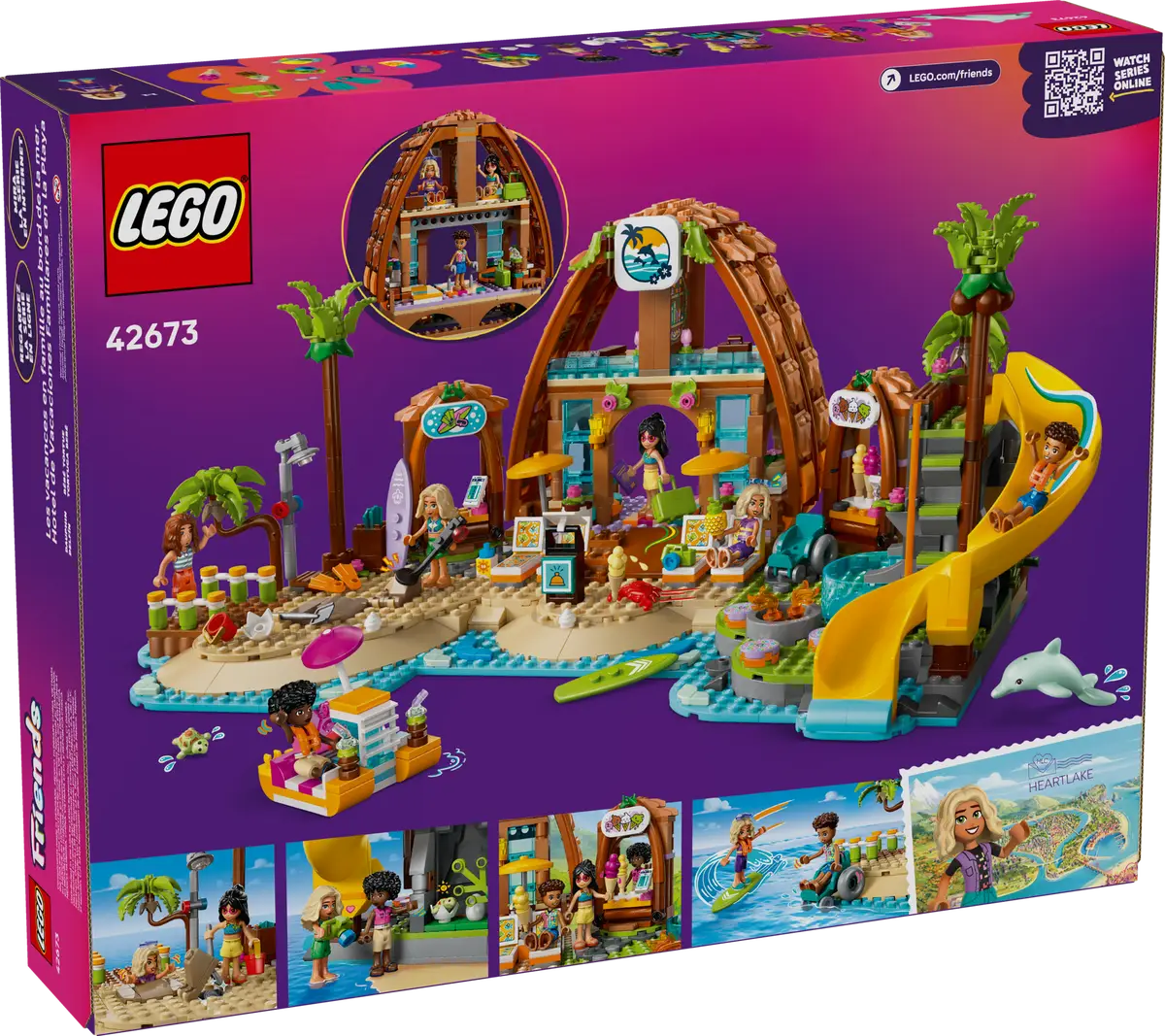 Lego Friends Family Vacation Beach Resort