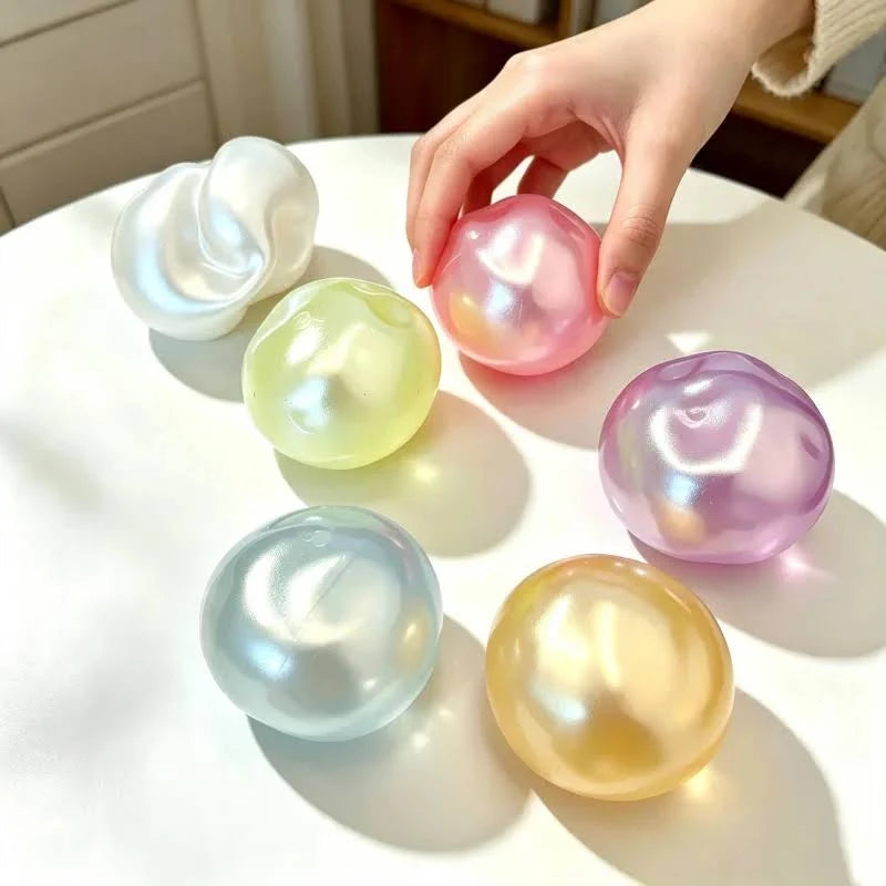 Pearlescent Coconut Oil Squishy Ball