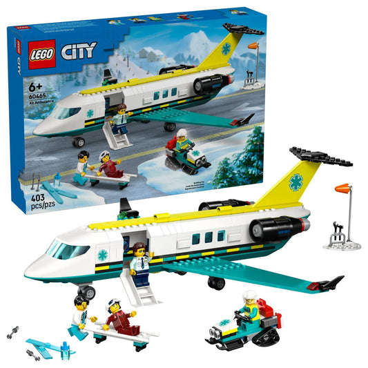 Emergency Ambulance Airplane