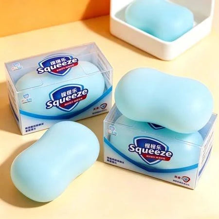 Squishy Crunchy Soap Blue